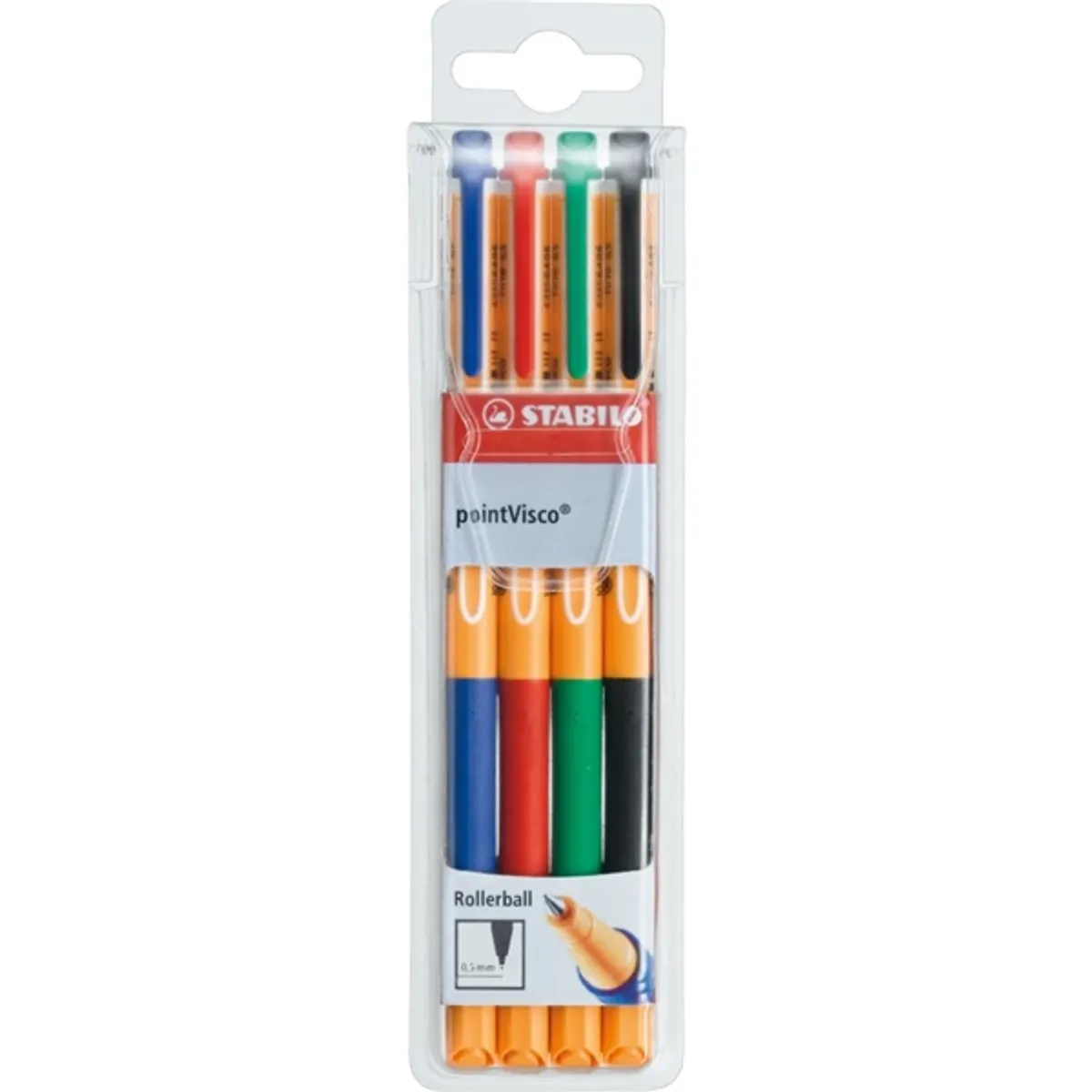 Stabilo Point visco 4db-os rollerirón #1