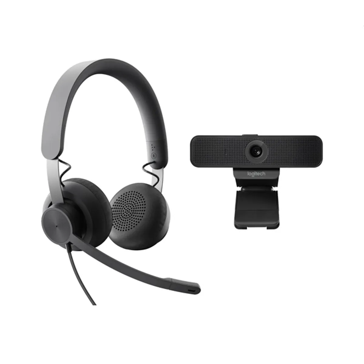 Logitech Zone vezetékes headset + Brio 4K kamera szett #1