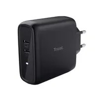 Trust 25380 Maxo 65W 2P USB-C fekete töltő adapter #2