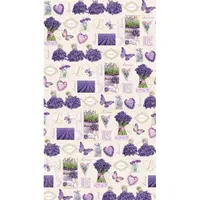 IRIS tekercses csomagoló papír, levendula, különböző mintákkal, 200x70cm, 60g/m2 #4