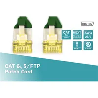 DIGITUS Cat.6A S/FTP LSZH 2m zöld patch kábel #2