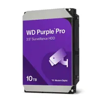 Western Digital 3,5" 10TB belső SATA 6Gb/s 7200RPM 512MB Purple Pro winchester