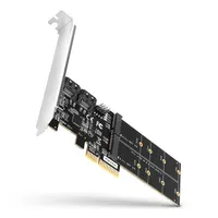 Axagon PCES-SA4M2 2db belső SATAIII portos + 2db SATA M.2 foglalat PCI-Express kártya #1