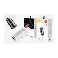 Baseus Grain 3,1A dual USB fekete autós töltő #1