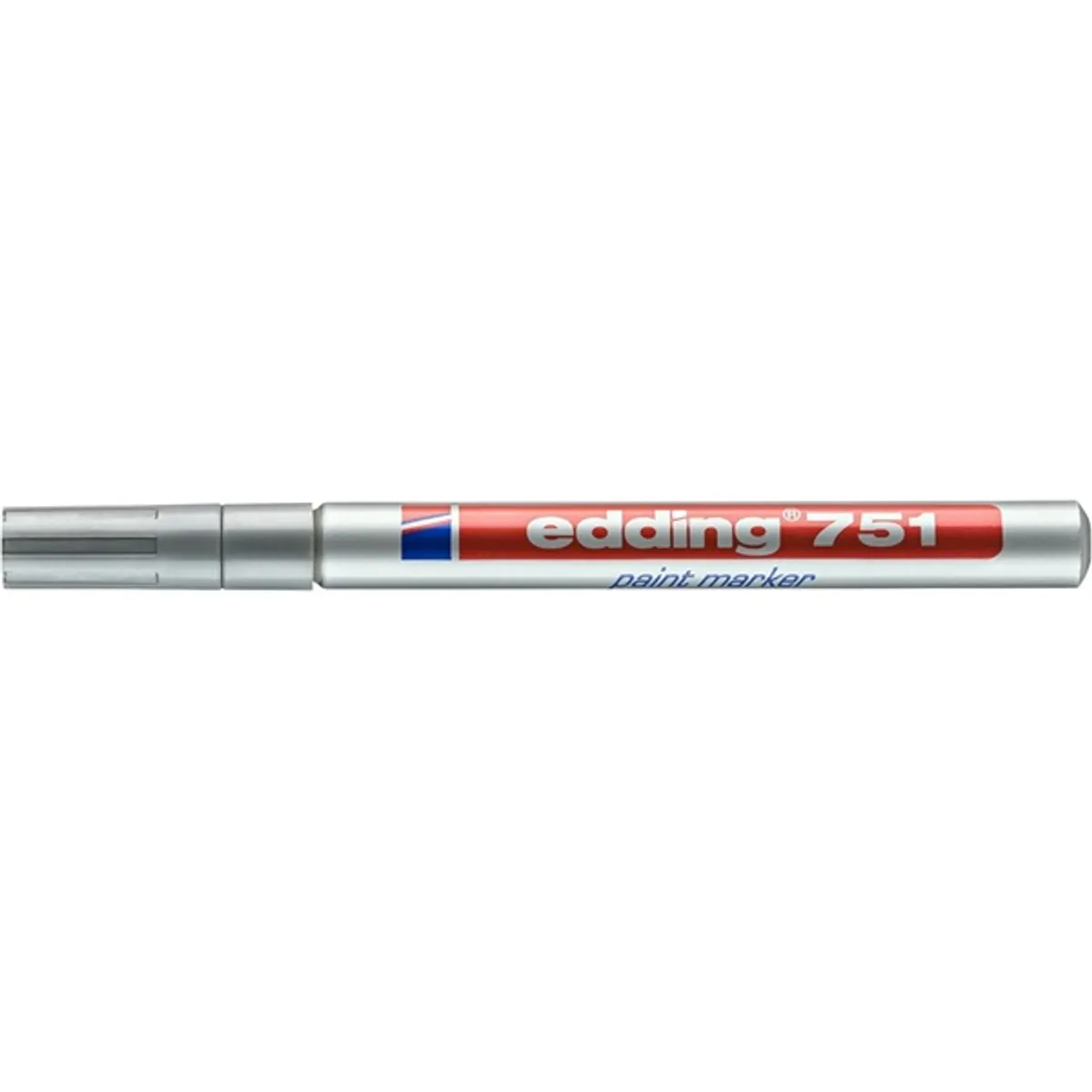 Edding 751 1-2mm ezüst lakkmarker #1