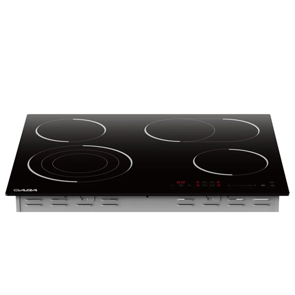 Gaba GMH-C-4TZS beépíthető, elektromos üvegkerámia, főzőzóna:4, beépíthető méret:56cm, főzőlap kerámia főzőlap #1