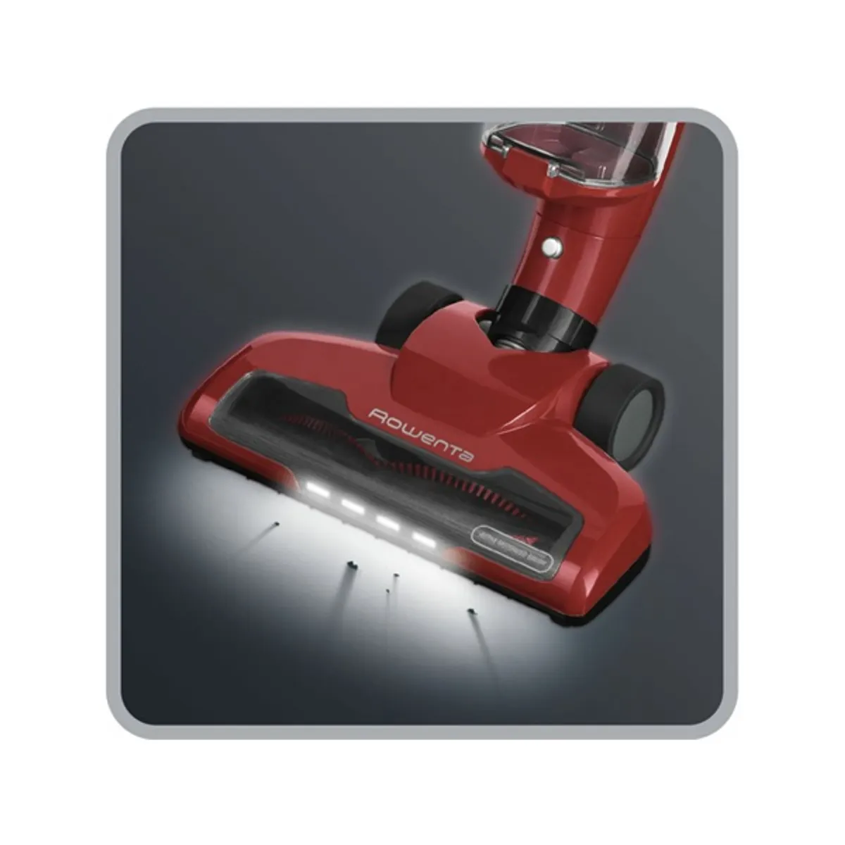 Rowenta RH6543WH Air Force Light 14.4V piros vezeték nélküli rúdporszívó #4