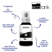 Epson EcoTank M1100 mono nyomtató USB, 5000 oldal tinta a dobozban #4