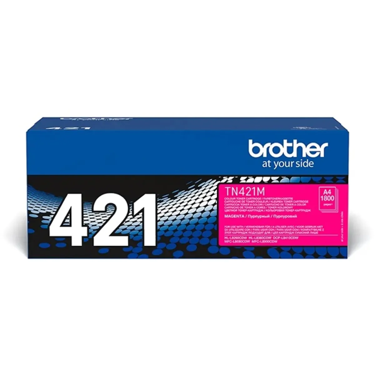 Brother TN421M 1800 oldalas magenta toner #1