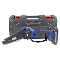 IRIS TOOLS ITCM-100 Akkus olajozós láncfűrész, ágvágó szett (táska + fűrész + 2 akku + töltő), 21V, 15 cm vágási hossz #3