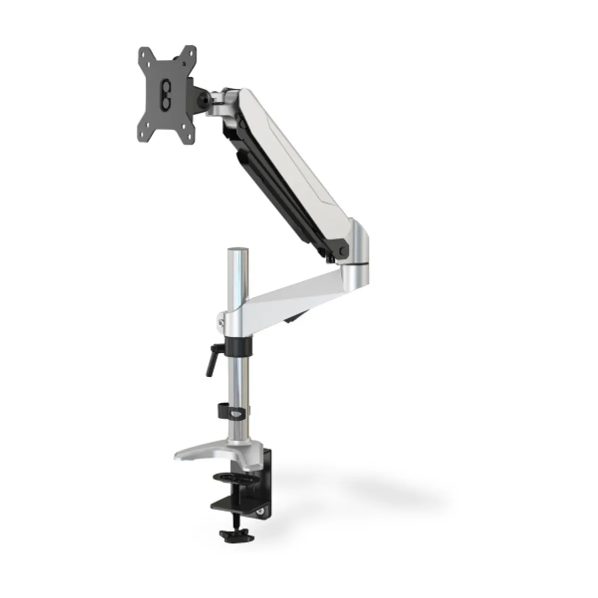 DIGITUS gázrugós C-bilincses univerzális (VESA 75/100) 1-es ezüst monitor tartó konzol #6