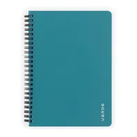 Verde A5 60 lapos PP türkiz vonalas spirálfüzet #1