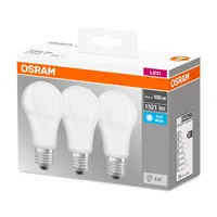 Osram Base matt műanyag búra/14W/1521lm/4000K/E27 LED körte izzó 3 db #3