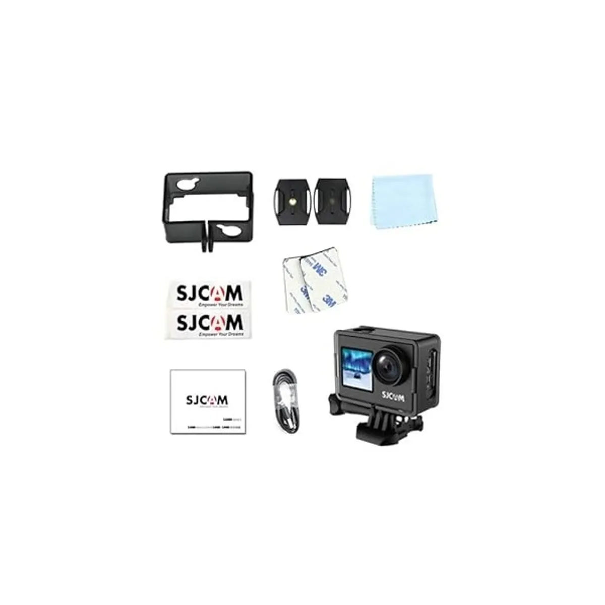 SJCAM Aciton SJ4000 Dual Screen 4K fekete sportkamera #2