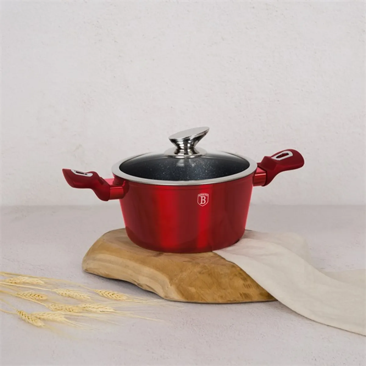 Blaumann BL-3985 Burgundy Collection 2,5L 20 cm lábas fedővel #7