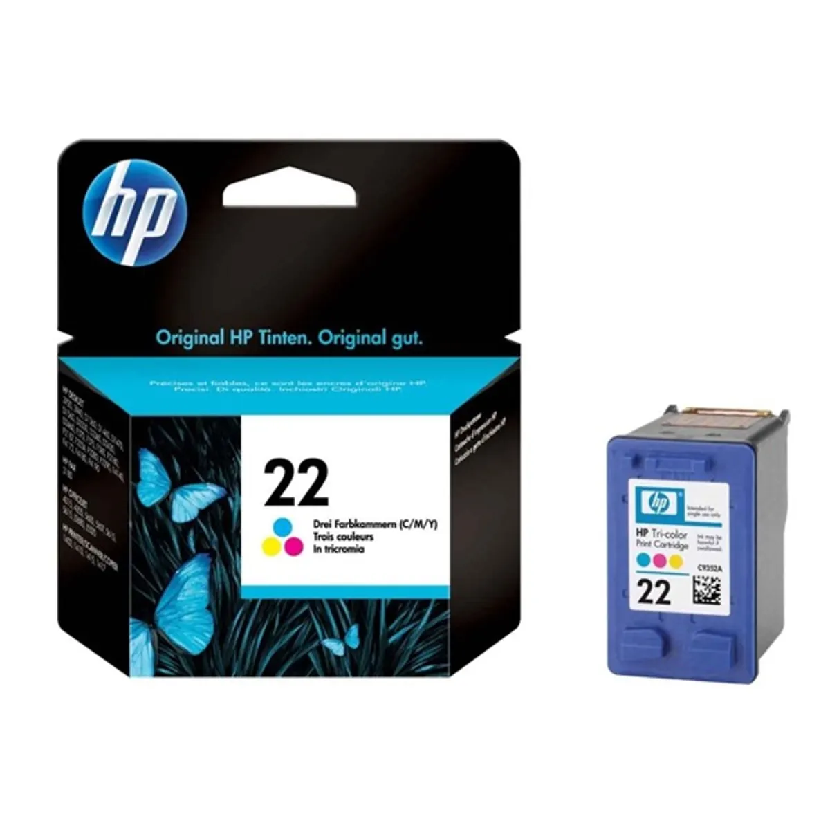 HP C9352AE (22) színes tri-color tintapatron #1