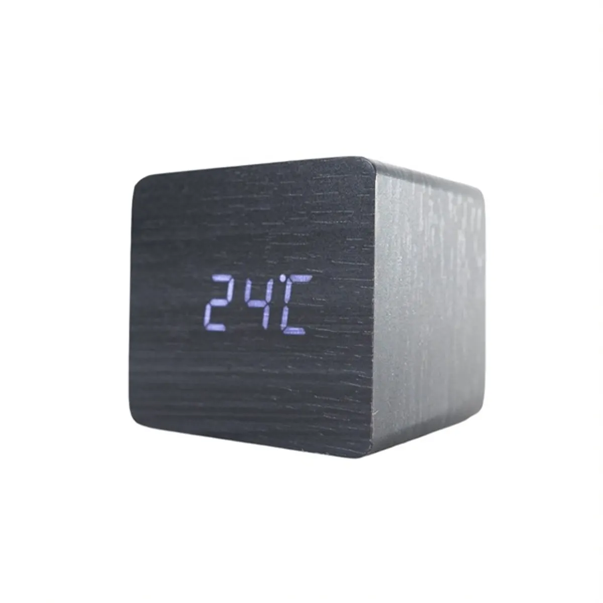 TOO DC-320-B-Qi fekete digitális óra vezeték nélküli töltővel #3