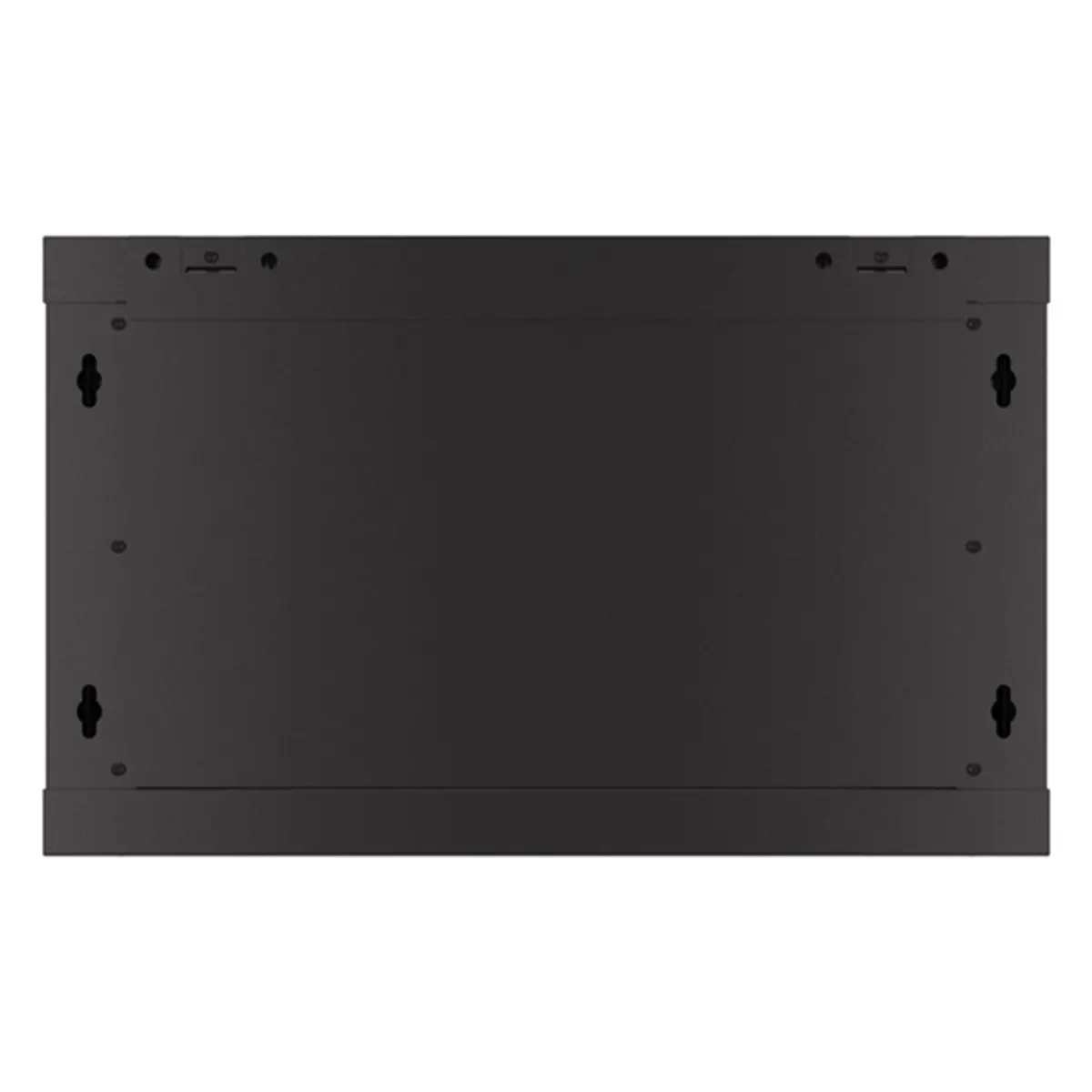 Lanberg WF01-6406-23B 19" 6U SZÉL:600mm MÉLY:450mm MAG:379mm lapraszerelt perforált ajtós fekete fali rack szekrény #4