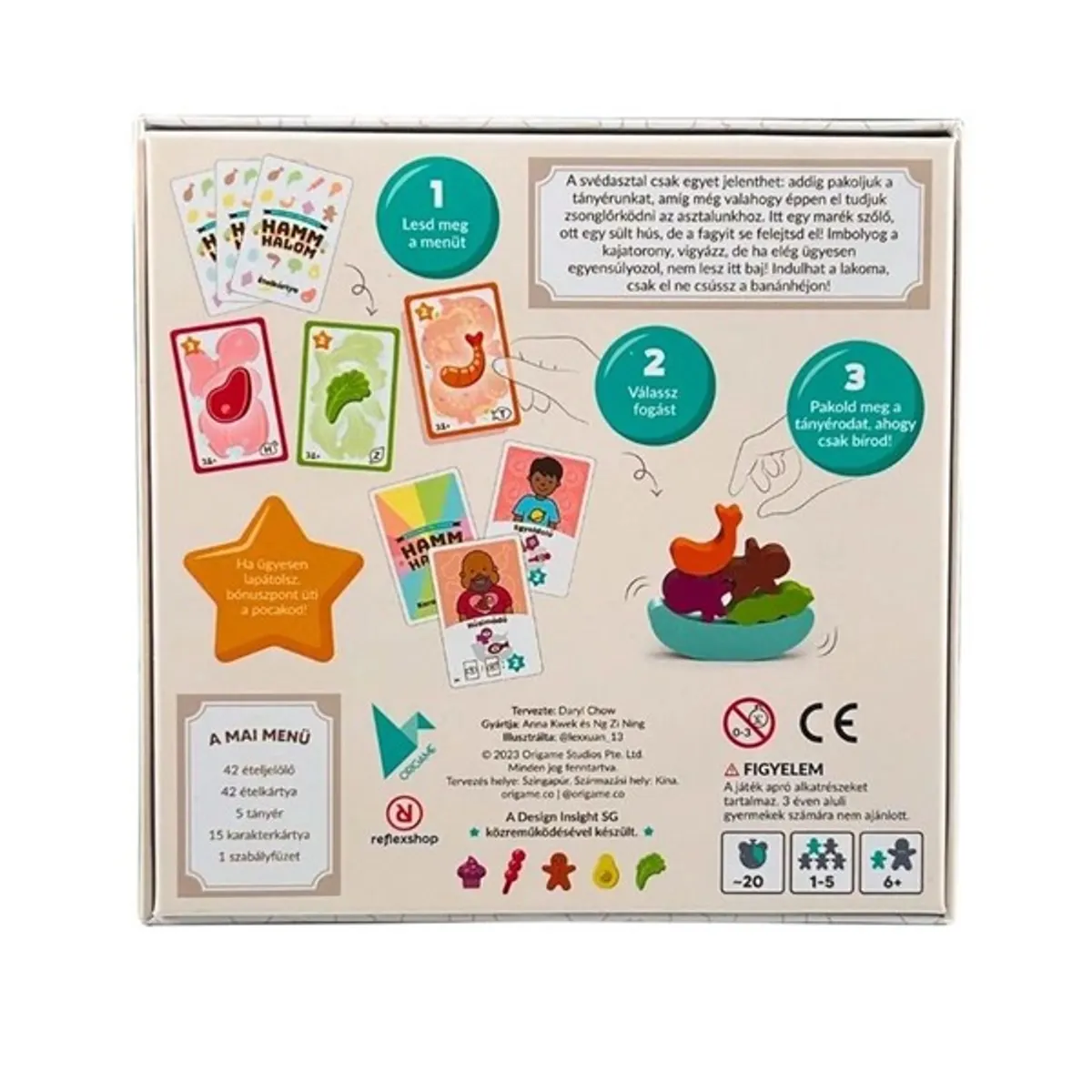 Hammhalom társasjáték - promókártyával #2