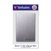 Verbatim 53662 Store `n` Go ALU Slim 2,5” 1TB USB 3.2 Gen 1 szürke HDD #5