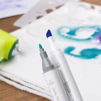 Jolly Airbrush Textile 12 darabos kétvégű színes textilmarker utántöltő készlet #5