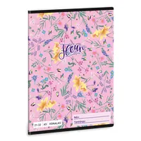 Ars Una Fleur 24 (5366) A5 21-32 vonalas füzet #1