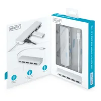 DIGITUS USB Type-C 4 portos USB 3.0 hub + PD #7