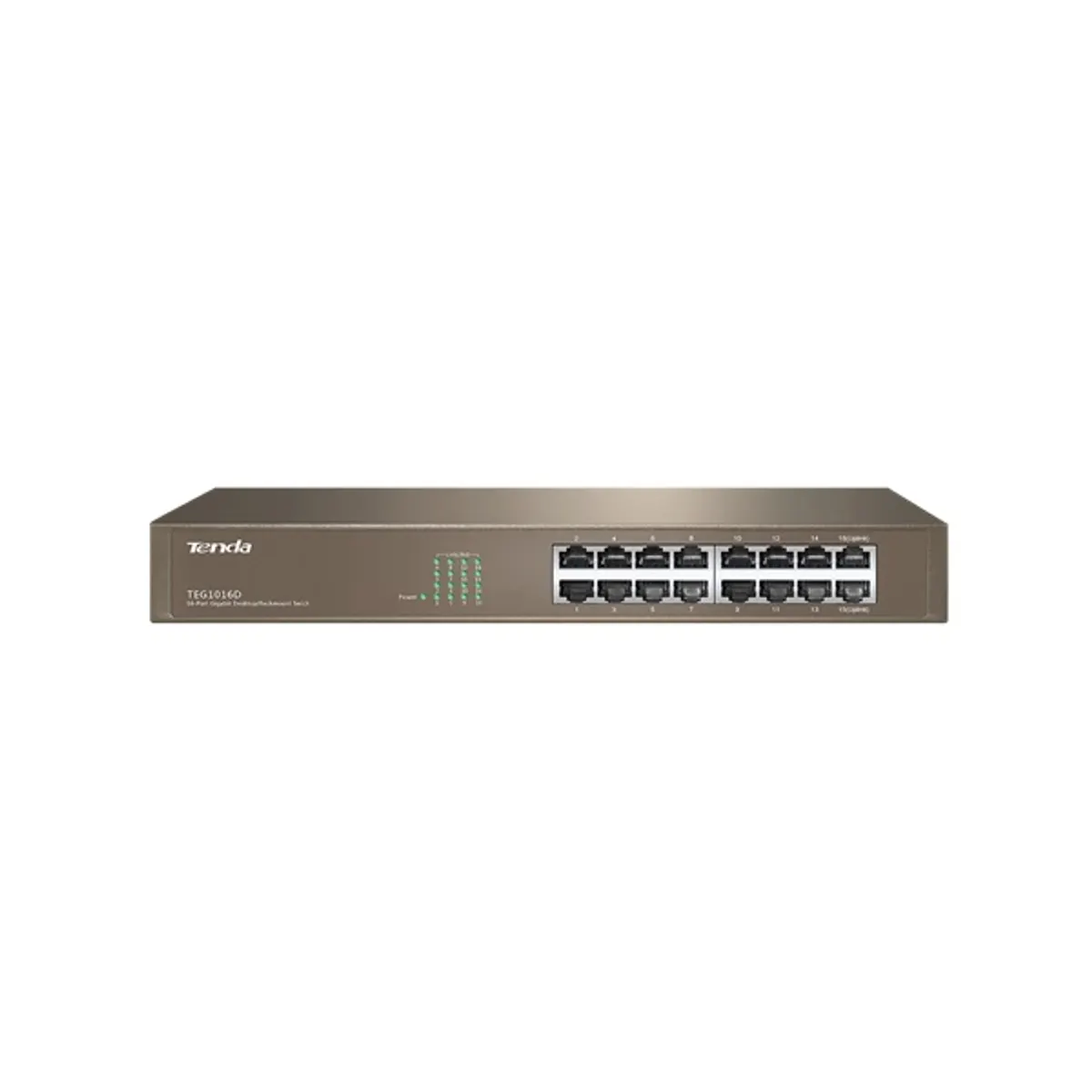 Tenda TEG1016D 16port 10/100/1000Mbps LAN nem menedzselhető asztali switch #1