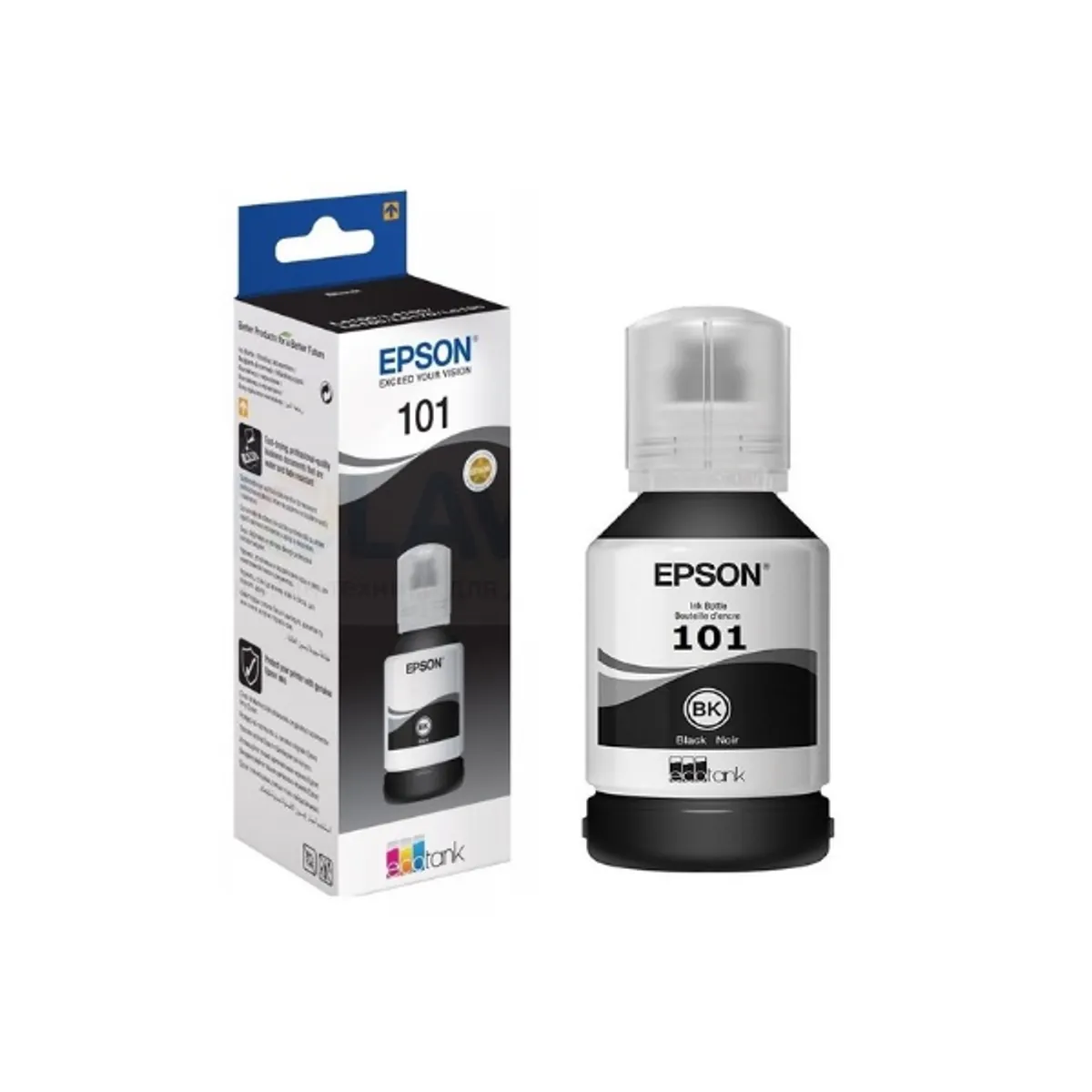 Epson C13T03V14A T03V1 127ml EcoTank kompatibilis fekete tintapalack #1