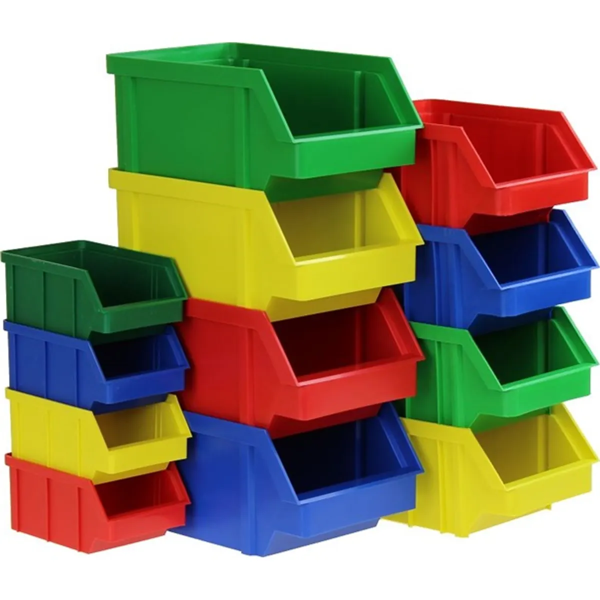 Stalflex BIN-S-G zöld színű kis méretű tárolódoboz #2