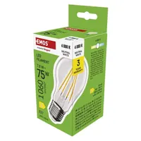 Emos ZF5D53 E27/7,8 W (75 W)/1060 lm/természetes fehér filament A60 LED izzó #2