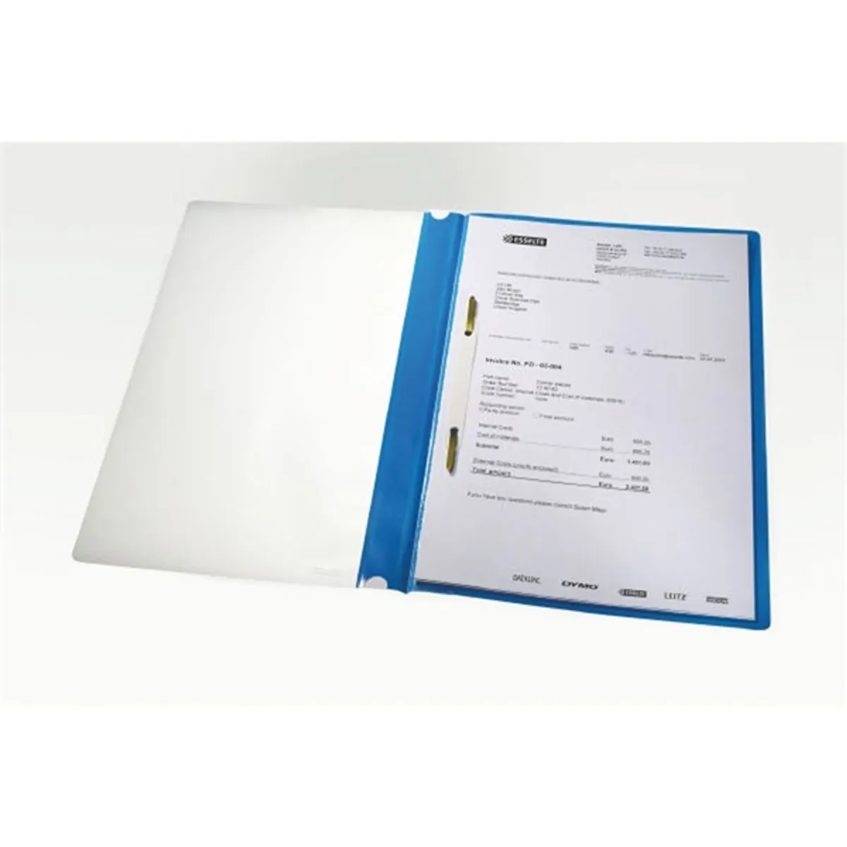 Esselte Vivida A4 műanyag 25db/cs kék gyorsfűző #2