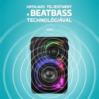 LAMAX CyberWave1 50W party hangszóró BeatBass® technológiával #2