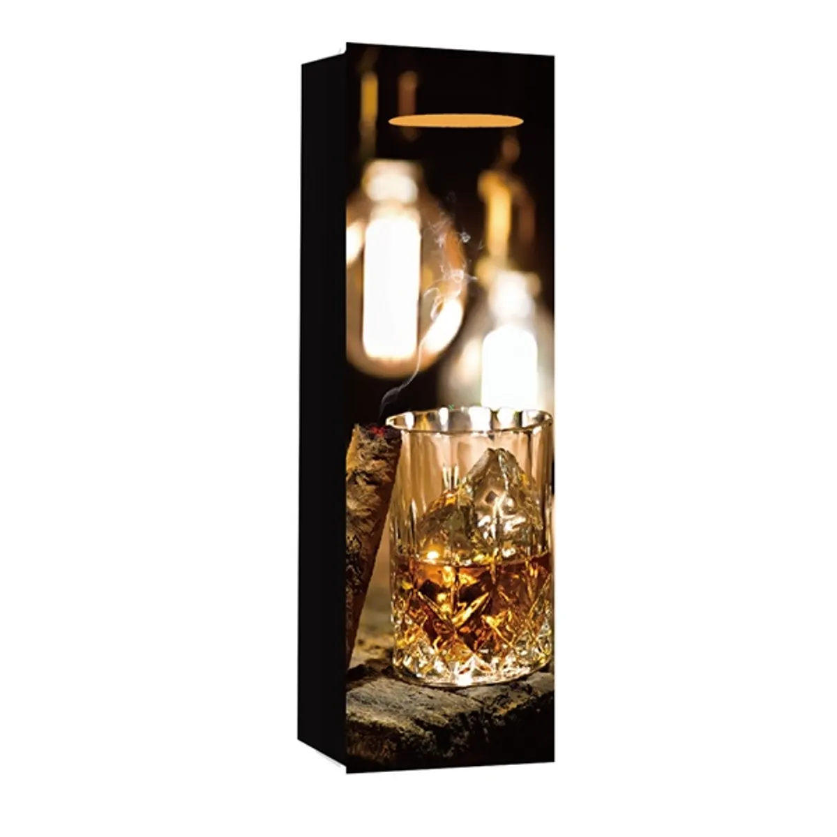 IRIS matt papírtasak boros 12 x 36cm #1