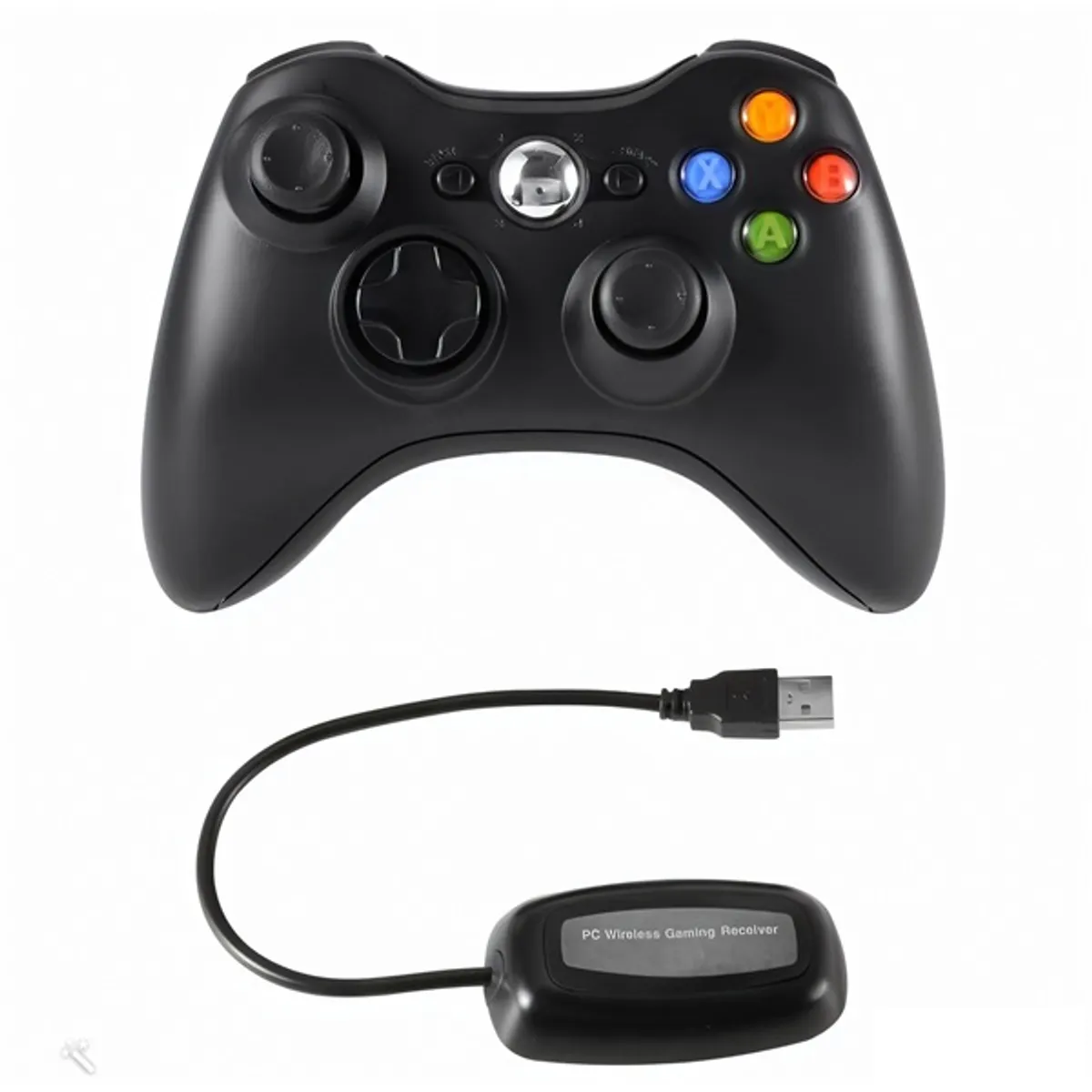 PRC PRCX360PCWLSSBK vezeték nélküli Xbox 360/PC USB adapterrel fekete kontroller #1