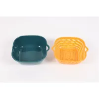 IRIS KT-255-G 6 darabos konyhai szűrő-tál szett #3