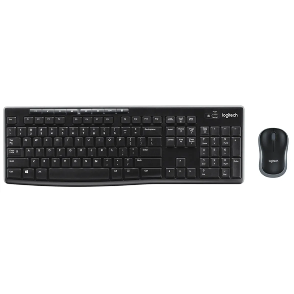Logitech MK270 UK fekete vezeték nélküli billentyűzet + egér #1