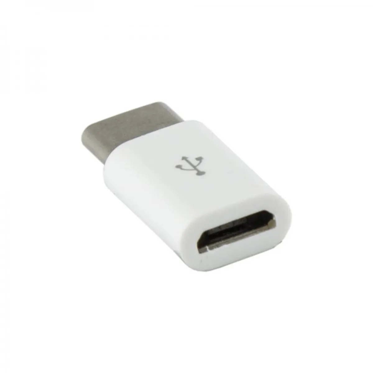 Sbox AD.USB-C W/R USB 2.0 anya - Type-C apa fehér adapter #2
