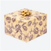 IRIS Karácsonyi tekercses KRAFT csomagolópapír,  200x70cm, különböző mintákkal, 60g/m2 #5