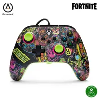 PowerA XBGP0438-02 Advantage Xbox Series X|S/Xbox One/PC vezetékes Fortnite Glow kontroller