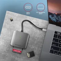 Axagon CRE-S3C USB-C 3.2 SD/microSD/CF külső kártyaolvasó #5