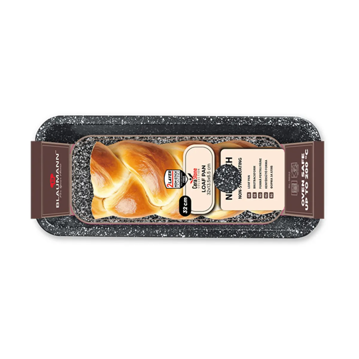 Blaumann BL-3892 Cerastone Collection 32*13,5*6,5 cm kenyérsütő forma #2