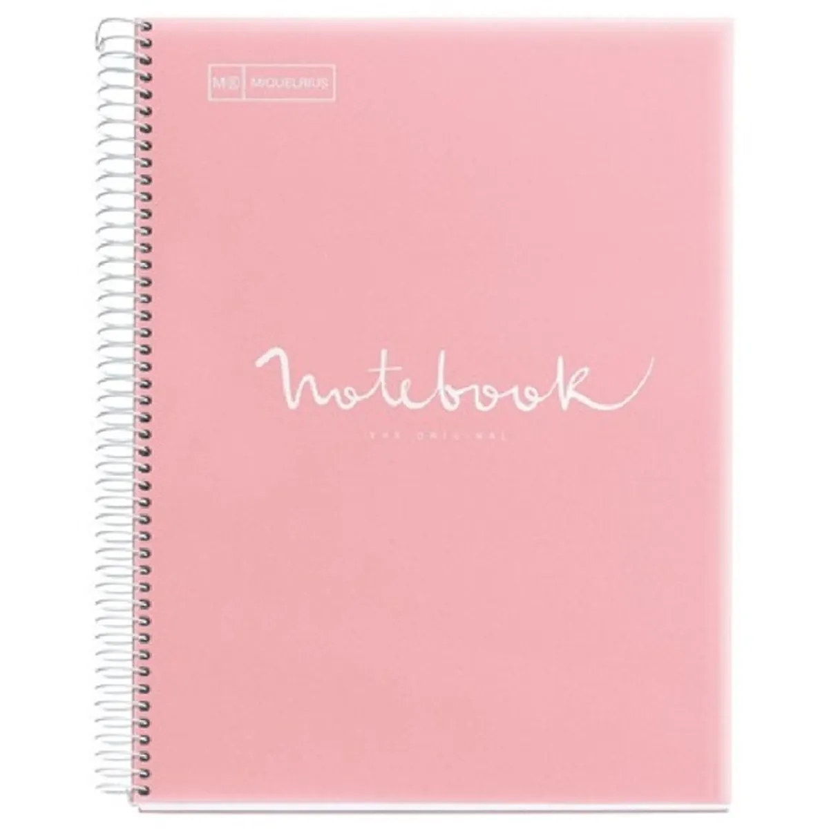 Miquelrius Emotions A5 PP 120 lapos pink vonalas spirálfüzet #1