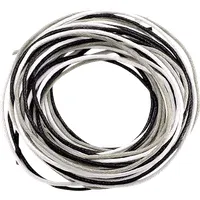 Knorr Prandell 1 mm 3x1,7 m fekete-fehér viaszolt zsinór