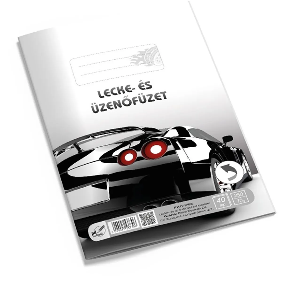 Pátria Design  A5 40 lapos leckefüzet és üzenőfüzet #2