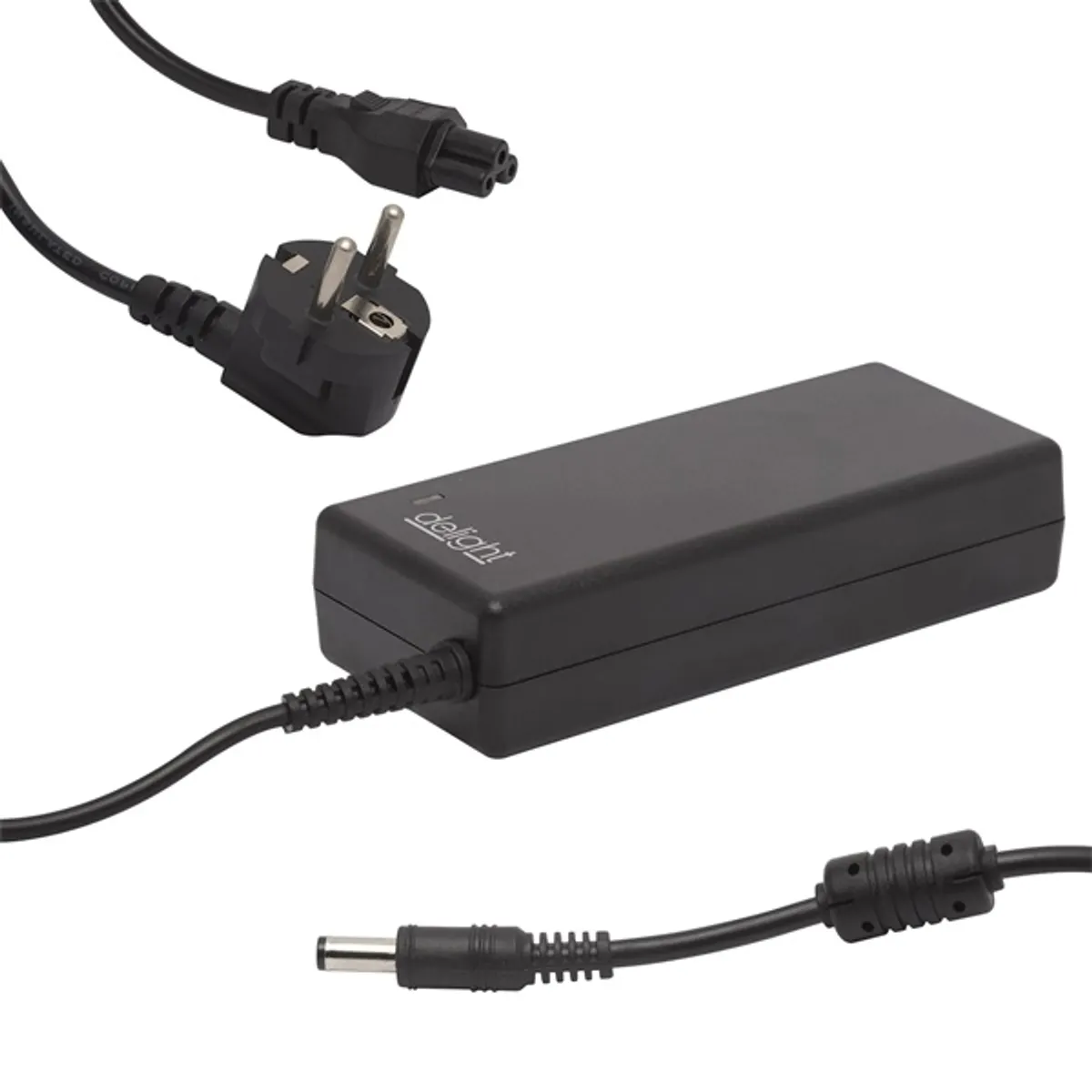 Delight Univerzális laptop/notebook töltő adapter tápkábellel #2