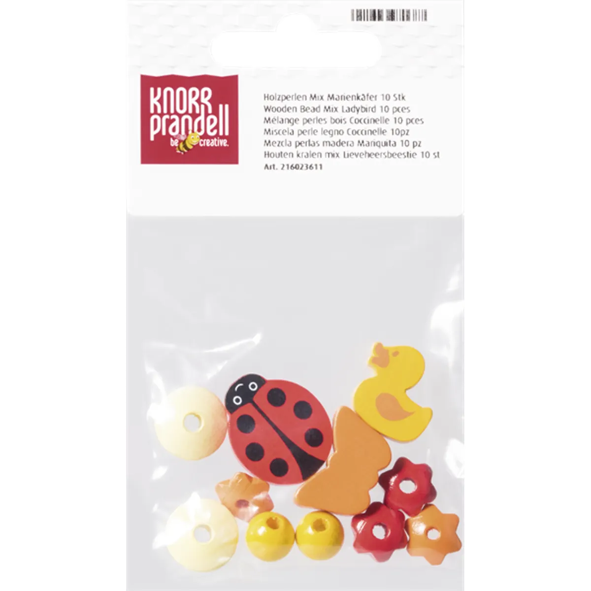 Knorr Prandell Ladybird 11 darabos fa gyöngy csomag #1