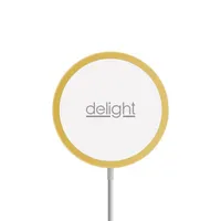 Delight 55164B Type-C arany vezeték nélküli töltőpad