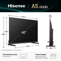 Hisense 40" 40A5Q Full HD Smart QLED TV #6