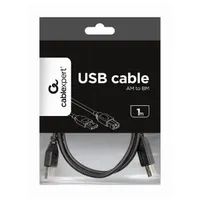 Gembird CCP-USB2-AMCM-1M 1m USB A apa - USB C apa fekete kábel #3